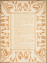 Method of Teaching the Golden Primer. Floral Borders with Cherubs