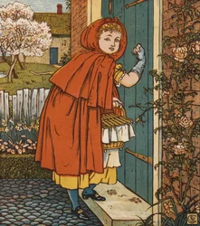 Red Riding Hood (color lithograph)