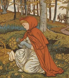 Red Riding Hood (color lithograph)