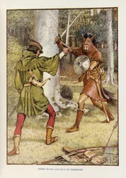 Robin Hood and Guy of Gisborne