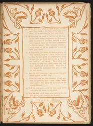 Text with a Floral Order. The Golden Primer