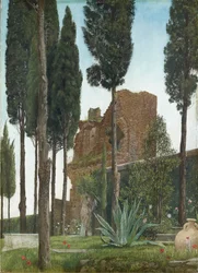 The Grave of Shelley, 1873