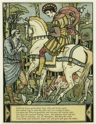 The Prince Asks Directions, from The Blue Beard Picture Book