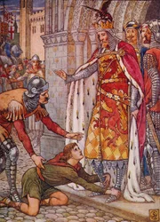 Young Owen Appeals to the King