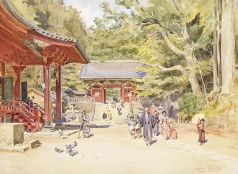 A Street Scene, Japan