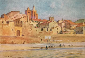 Albenga from the Centa