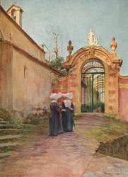 Entrance to the Villa Centurione, S. Margherita Ligure, c. 1910, 1912