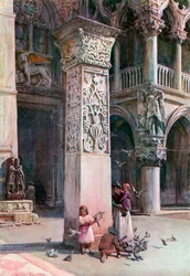 In the Piazzetta, Venice