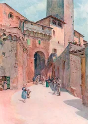 Portone Dei Becci, San Gimignano