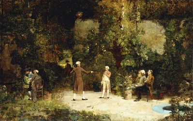 The Fencing Lesson, c.1879
