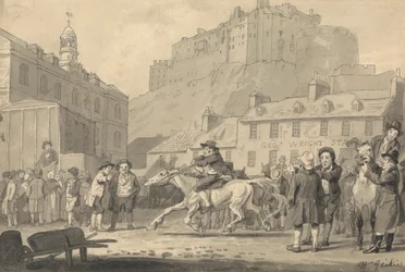 Edinburgh Castle and Horse Fair