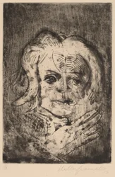 Girl with Hand