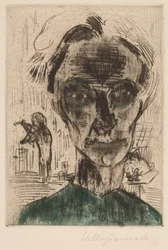 Man in a Room, Self-portrait