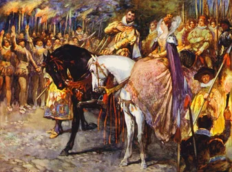 Illustration for Kenilworth by Sir Walter Scott