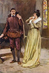 Illustration for Kenilworth by Sir Walter Scott
