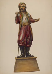 Cigar Store Figure