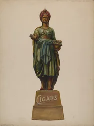 Cigar Store Figure