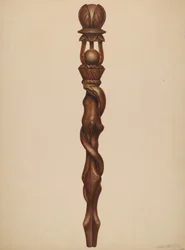 Scepter Lumberjack Carving