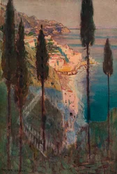 Evening Shadows, Amalfi, c. 1887-1906, 1906-7