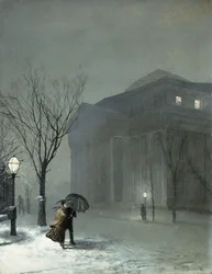 Albany in the Snow