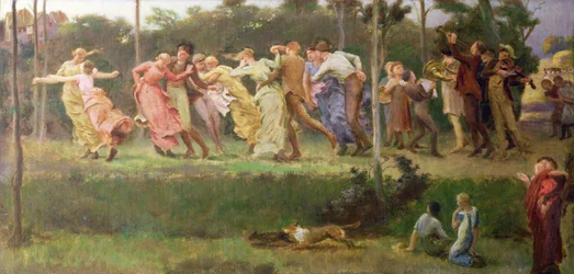 A Harvest Dance, 1904