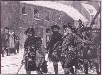 Retreat of the Highlanders AD 1716