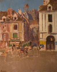La Rue Notre Dame And The Quai Duquesne