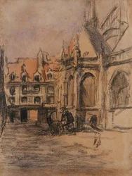 Rue Sainte Catherine and the Old Arcades, Dieppe
