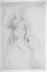 Sketch of a Female Figure