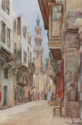 Gateway of the Mosque of Ibrahim Agha, Cairo