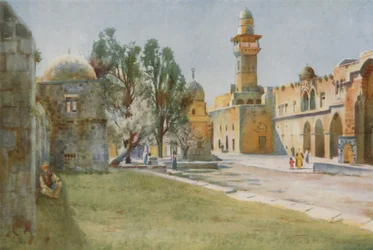The Gate of the Cotton Merchants, Jerusalem