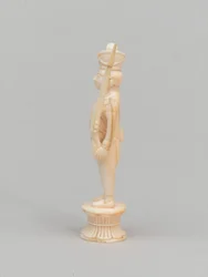 White pawn, chess piece, India
