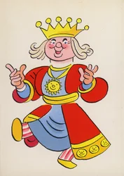 Figures from Children’s Books: Old King Cole
