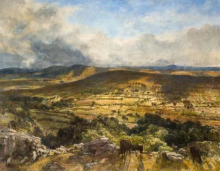 Widecombe In The Moor, Devon, 1922