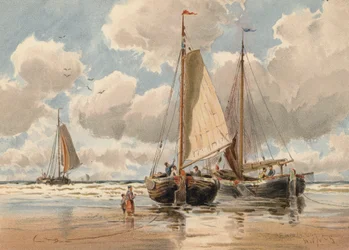 Dutch Pinks at Low Water