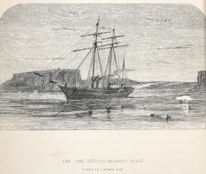 The Fox Leaving Beachey Island, 1859