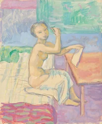 Nude at the Table