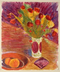 Flower Vase and Fruit Bowl