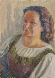 Lady in Traditional Dress
