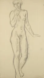 Standing Female Nude
