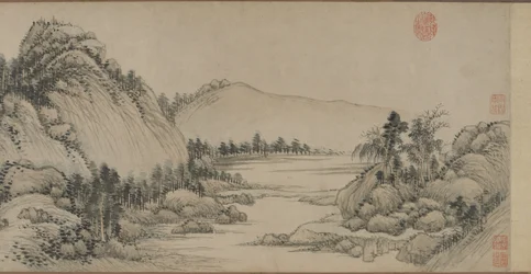 Dwelling in the Fuchun Mountains after Huang Gongwang, Qing Dynasty, 1672