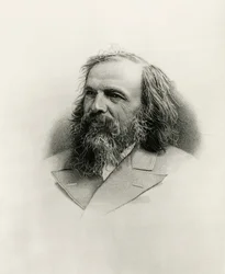 Portrait of Dmitri Ivanovich Mendeleev