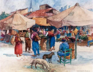 Market at Scutari