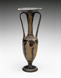 Loutrophoros with Wedding Scene, 425-420 BC