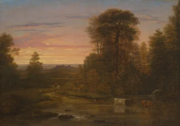 A Landscape after Sunset