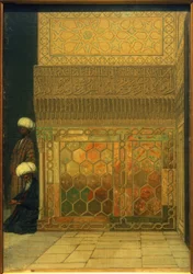 Corner in the Gur-Emir Mausoleum