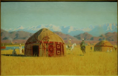 Kyrgyz Yurt (on the Chu River)
