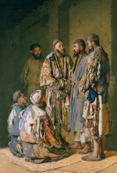 Political Discussion in the Opium Den