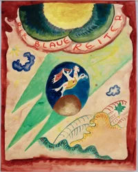 Design for the Cover of the Almanac Der Blaue Reiter