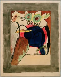 Design for the Cover of the Almanac Der Blaue Reiter